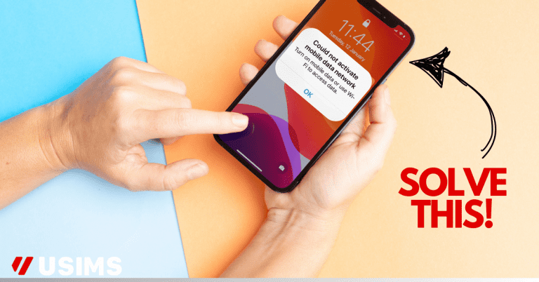 Solving the “Could Not Activate Cellular Data Network” Dilemma